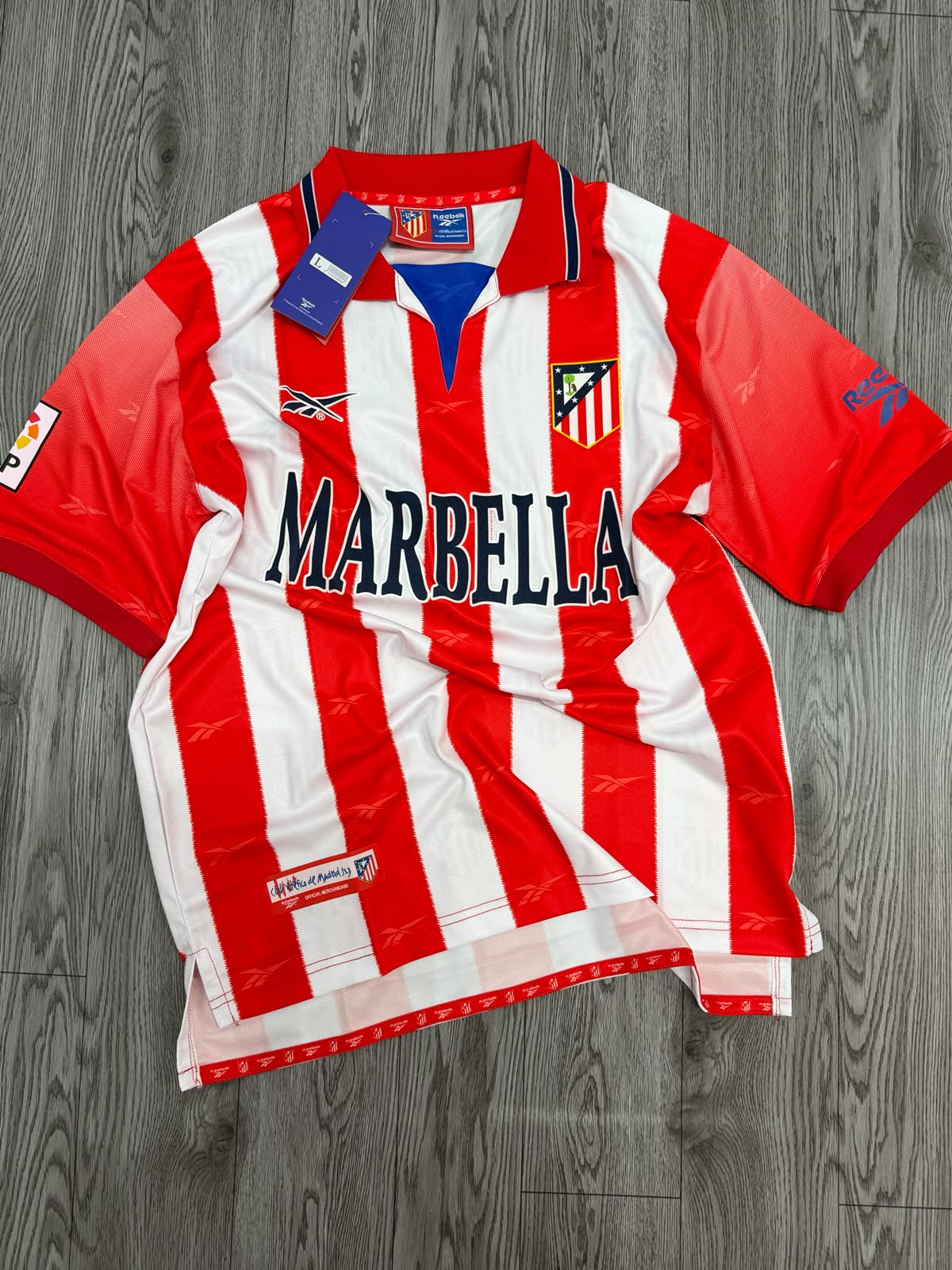 CAMISETA ATLÉTICO MADRID RETRO
